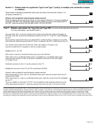 Form RC7524-ON Gst524 Ontario Rebate Schedule - Canada, Page 4