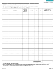 Form T1197 British Columbia Production Services Tax Credit (2022 and Later Tax Years) - Canada, Page 8