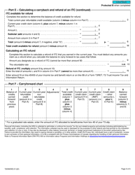 Form T2038(IND) Investment Tax Credit (Individuals) - Canada, Page 9