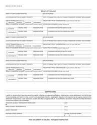 Form BOE-502-P Possessory Interests Annual Usage Report - County of Santa Cruz, California, Page 2