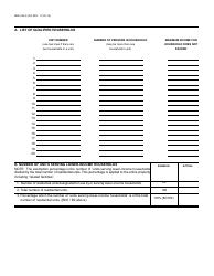 Form BOE-236-A Supplemental Affidavit for Boe-236 Housing - Lower-Income Households Eligibility Based on Family Household Income (Yearly Filing) - Santa Cruz County, California, Page 2