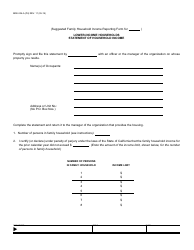 Form BOE-236-A Supplemental Affidavit for Boe-236 Housing - Lower-Income Households Eligibility Based on Family Household Income (Yearly Filing) - Santa Cruz County, California, Page 4