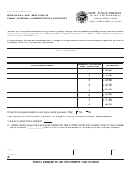 Document preview: Form BOE-267-H-A Elderly or Handicapped Families Family Household Income Reporting Worksheet - Santa Cruz County, California