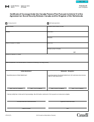 Form CPT63 Certificate of Coverage Under the Canada Pension Plan Pursuant to Article VI of the Agreement on Social Security Between Canada and the Kingdom of the Netherlands - Canada, Page 2