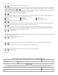 Form BOE-267-S Religious Exemption - Santa Cruz County, California, Page 2