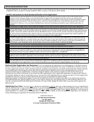 Form 03W North Carolina Voter Registration Application - North Carolina, Page 2