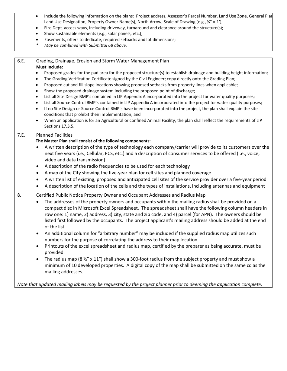 Wireless Telecommunications Facilities Application - City of Barstow, California, Page 7