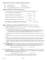 Zoning Compliance Worksheets Lot Coverage and Gross Floor Area Calculations - Village of Winnetka, Illinois, Page 15