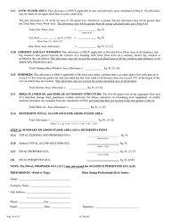 Zoning Compliance Worksheets Lot Coverage and Gross Floor Area Calculations - Village of Winnetka, Illinois, Page 16