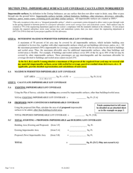 Zoning Compliance Worksheets Lot Coverage and Gross Floor Area Calculations - Village of Winnetka, Illinois, Page 7