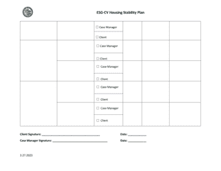 Esg-Cv Housing Stability Plan - California, Page 2