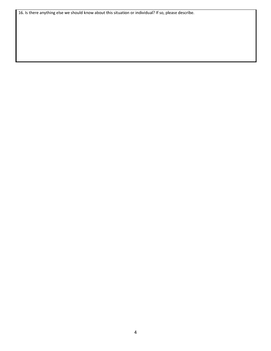 Additional Interviewees - Wisconsin, Page 4