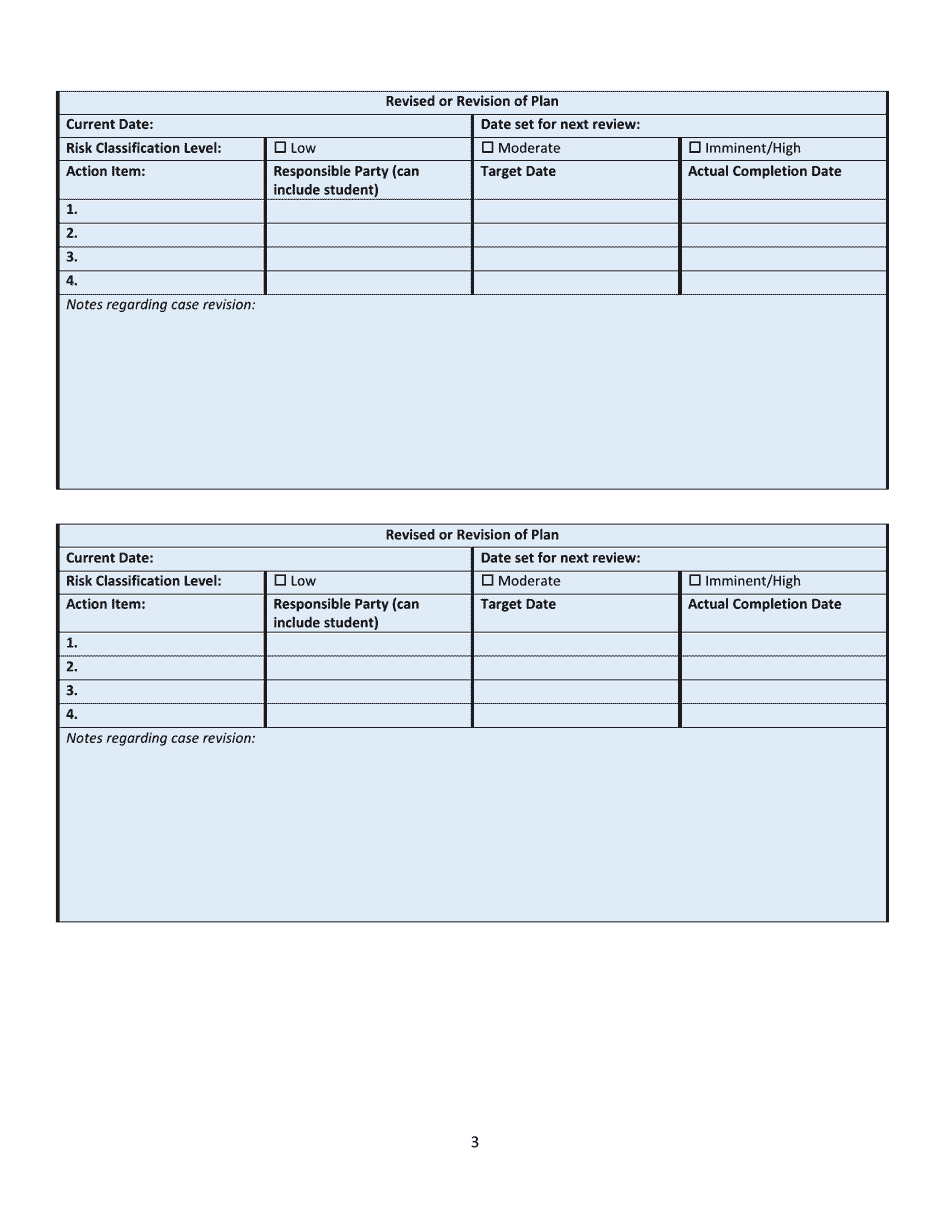Case Plan - Wisconsin, Page 3