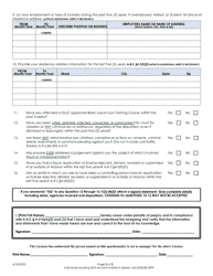 Premises Manager Questionnaire - Arizona, Page 2