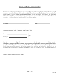 Identity Verification and Authorization to Access or Disclose Confidential Education Information Regarding Pre-school, Elementary, Secondary, and Post-secondary Education - New York, Page 3