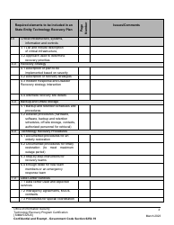 Form SIMM5325-B Technology Recovery Program Certification - California, Page 6