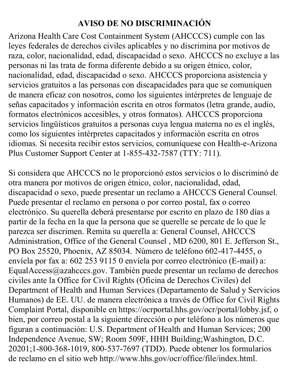 Form DE-103 Application for Ahcccs Medical Assistance and Medicare Savings Programs - Arizona, Page 17