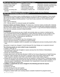 Form DE-103 Application for Ahcccs Medical Assistance and Medicare Savings Programs - Arizona, Page 2