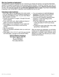 Form DE-103 Application for Ahcccs Medical Assistance and Medicare Savings Programs - Arizona, Page 4