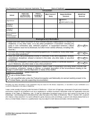 Certified Sign Language Interpreter Application - Oklahoma, Page 2