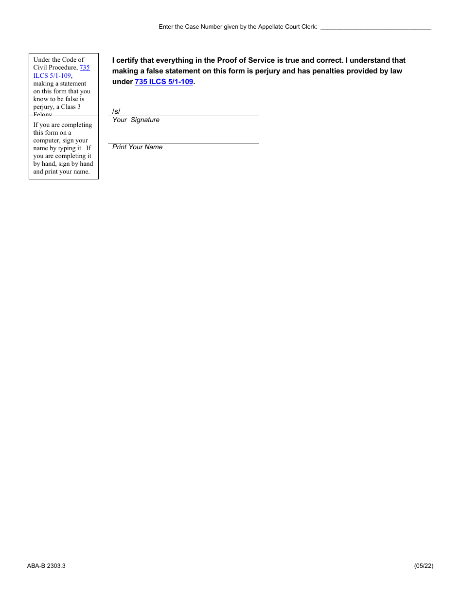 Form ABA-B2303.3 Appellees Brief - Illinois, Page 32