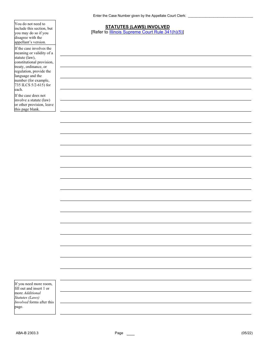 Form ABA-B2303.3 Appellees Brief - Illinois, Page 8