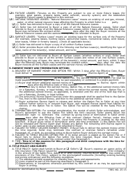 TREC Form 25-15 Farm and Ranch Contract - Texas, Page 2