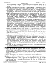 TREC Form 25-15 Farm and Ranch Contract - Texas, Page 4