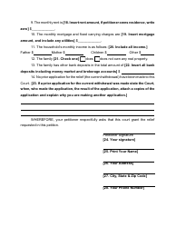 Form 13 Petition for Withdrawal of an Infant&#039;s Funds - Nassau County, New York, Page 3