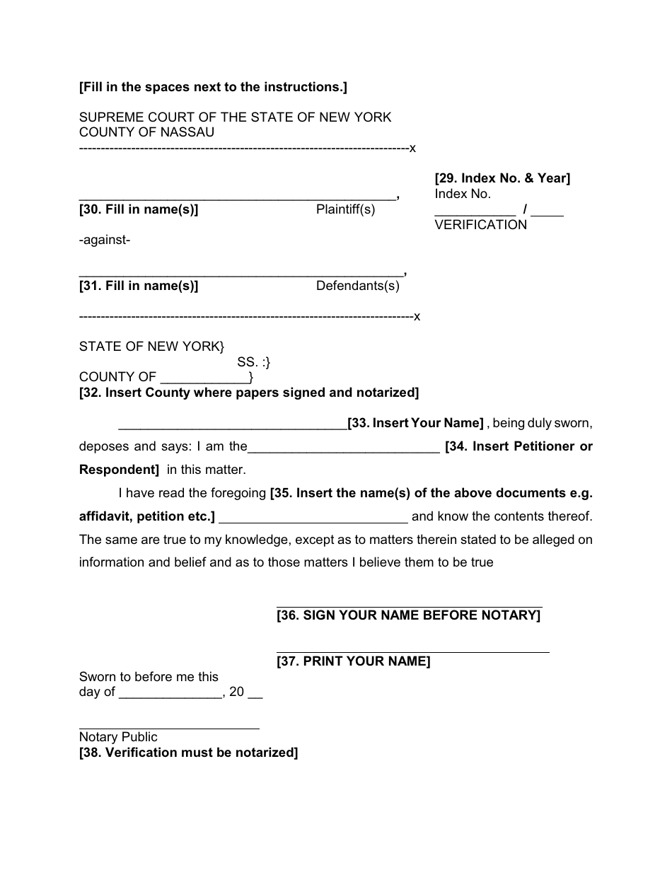 Form 13 Petition for Withdrawal of an Infants Funds - Nassau County, New York, Page 4