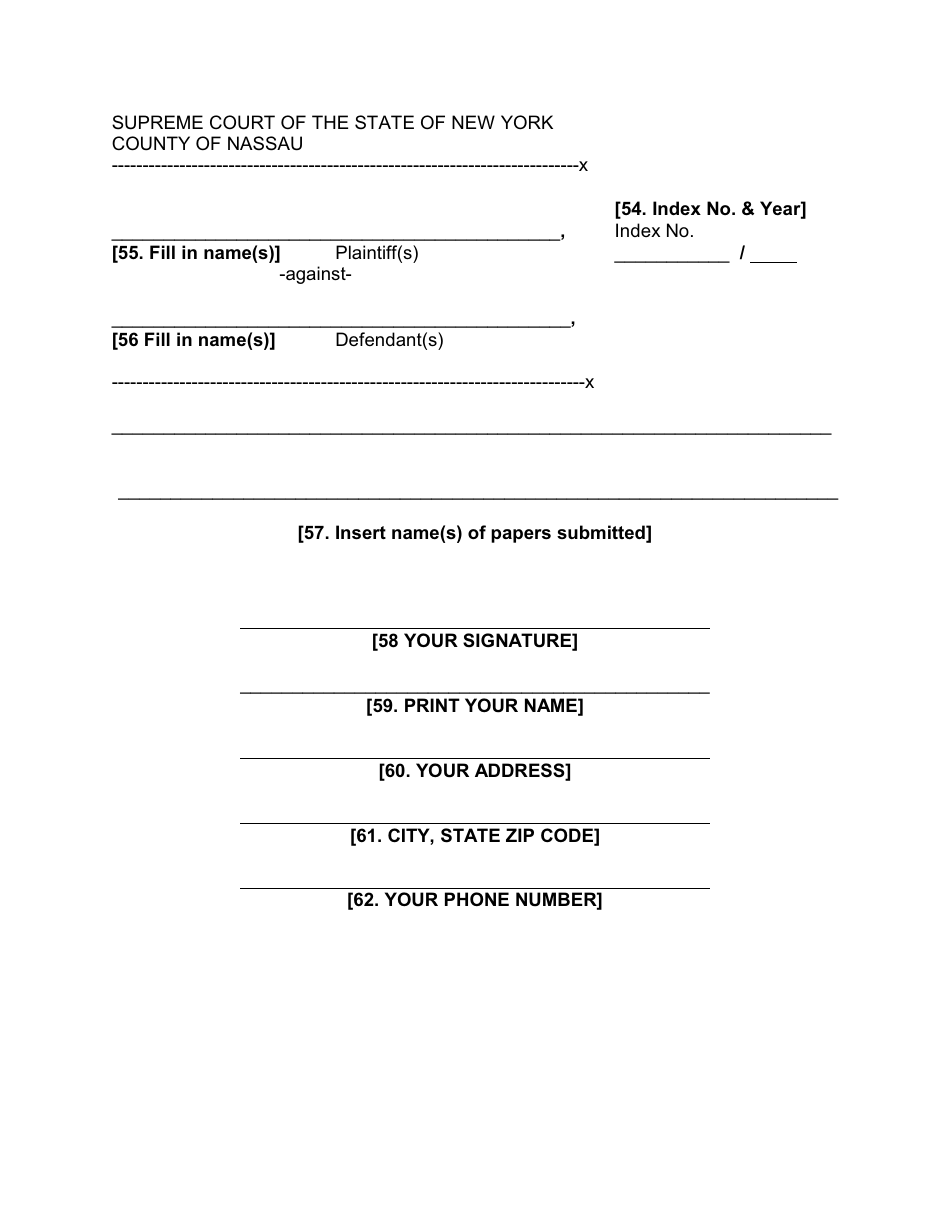 Form 13 Petition for Withdrawal of an Infants Funds - Nassau County, New York, Page 7