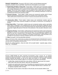 Special Use Permit (Sup) Application for Temporary Occupancy of a Trailer - Sierra County, California, Page 2