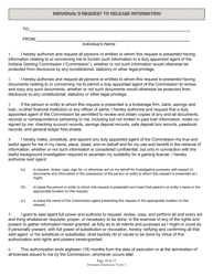 Form 3 (State Form 46782) Personal Disclosure Form - Indiana, Page 10