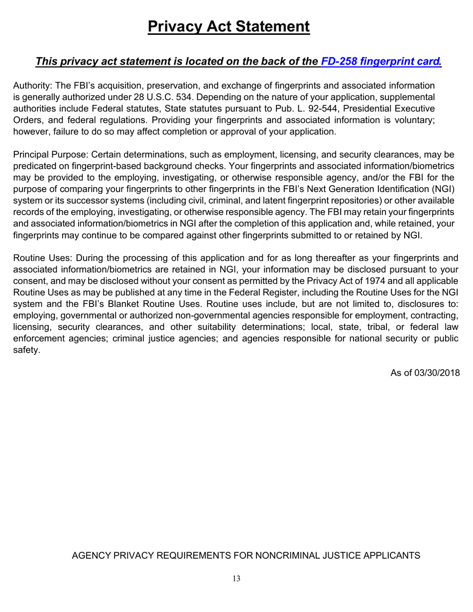 Form 3 (State Form 46782) Personal Disclosure Form - Indiana, Page 13