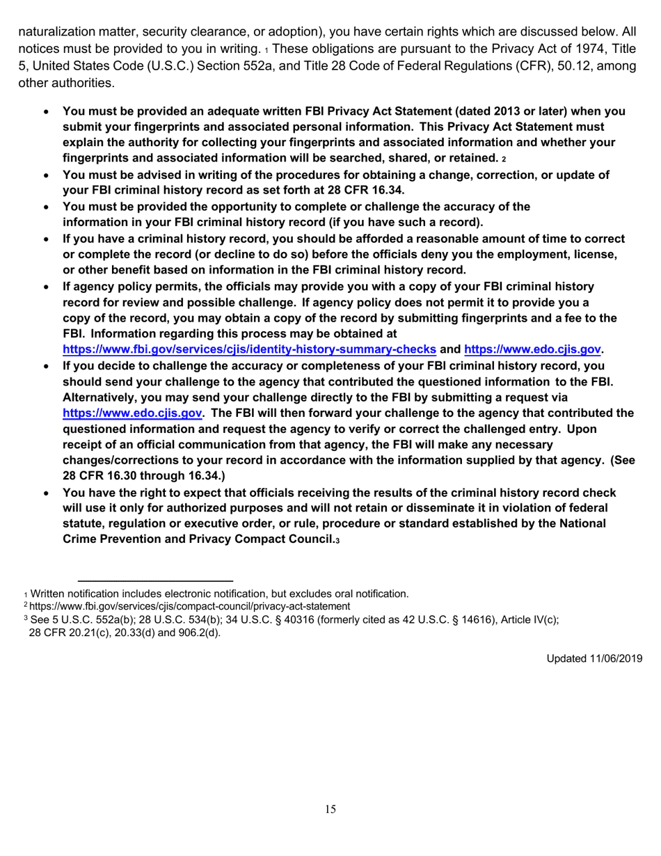Form 3 (State Form 46782) Personal Disclosure Form - Indiana, Page 15