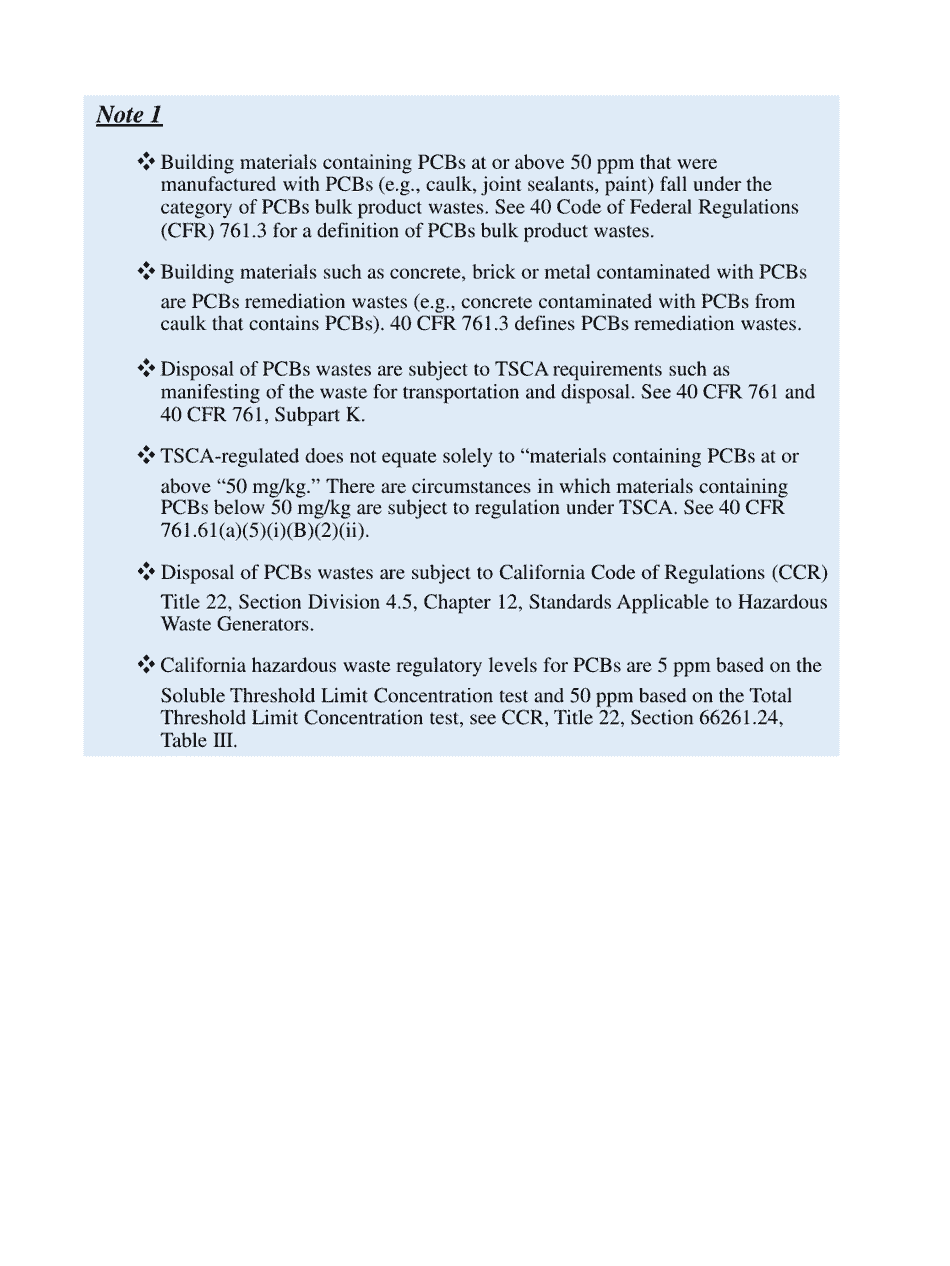 Demolition Permit Procedure and Pcbs Checklist - City of Richmond, California, Page 5