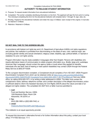 Form FAA-0060A Authority to Release Student Information - Arizona, Page 3