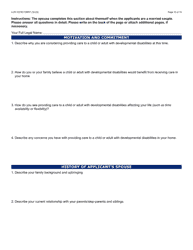 Form LCR-1031B Child or Adult Developmental Home Caregiver Assessment Guide - Arizona, Page 10