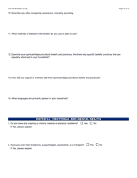 Form LCR-1031B Child or Adult Developmental Home Caregiver Assessment Guide - Arizona, Page 12
