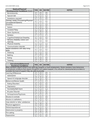 Form LCR-1031B Child or Adult Developmental Home Caregiver Assessment Guide - Arizona, Page 8