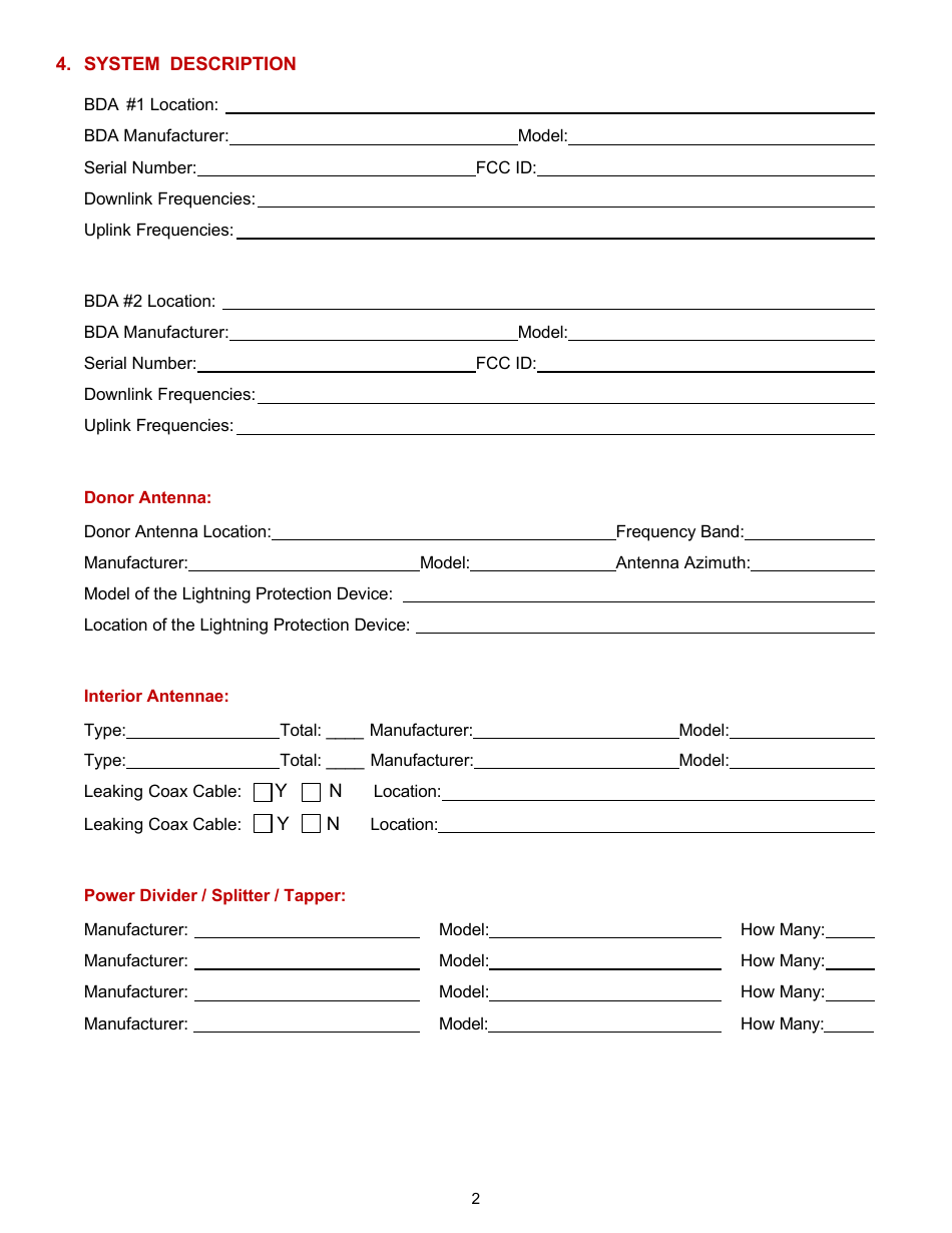 800 Mhz Commissioning Document - Miami-Dade County, Florida, Page 2