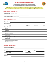 450 Mhz Commissioning Document - Miami-Dade County, Florida