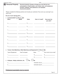 Form 204/205 Application/Redetermination for Elderly and Disabled Programs - Alabama, Page 12