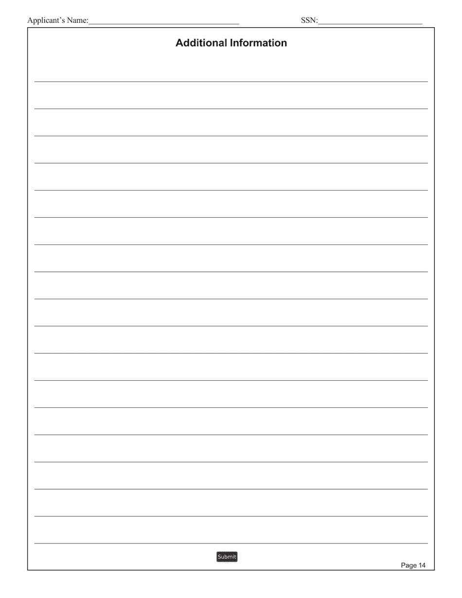 Form 204 / 205 Application / Redetermination for Elderly and Disabled Programs - Alabama, Page 16