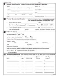 Form 204/205 Application/Redetermination for Elderly and Disabled Programs - Alabama, Page 5