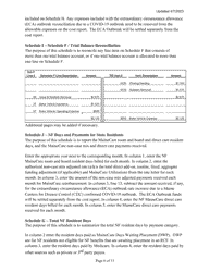 Instructions for Mainecare Cost Report for Nursing Care Facilities - Multi-Level With Brain Injury Unit - Maine, Page 6