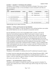 Instructions for Mainecare Cost Report for Nursing Care Facilities - Multi-Level With 2 Rcf Units - Maine, Page 7