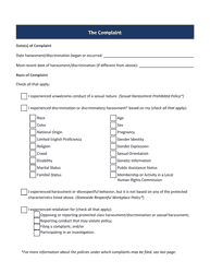 Complaint Form - Minnesota, Page 3
