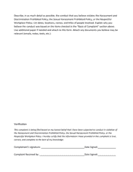 Complaint Form - Minnesota, Page 4