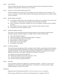 Instructions for Oil and Gas Waste Facility Permit Application - Ohio, Page 2